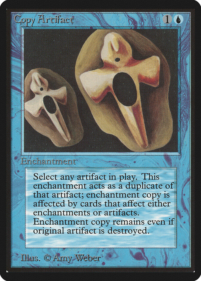 Copy Artifact card front