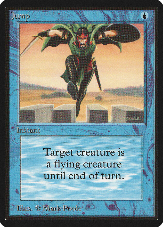 Jump card front