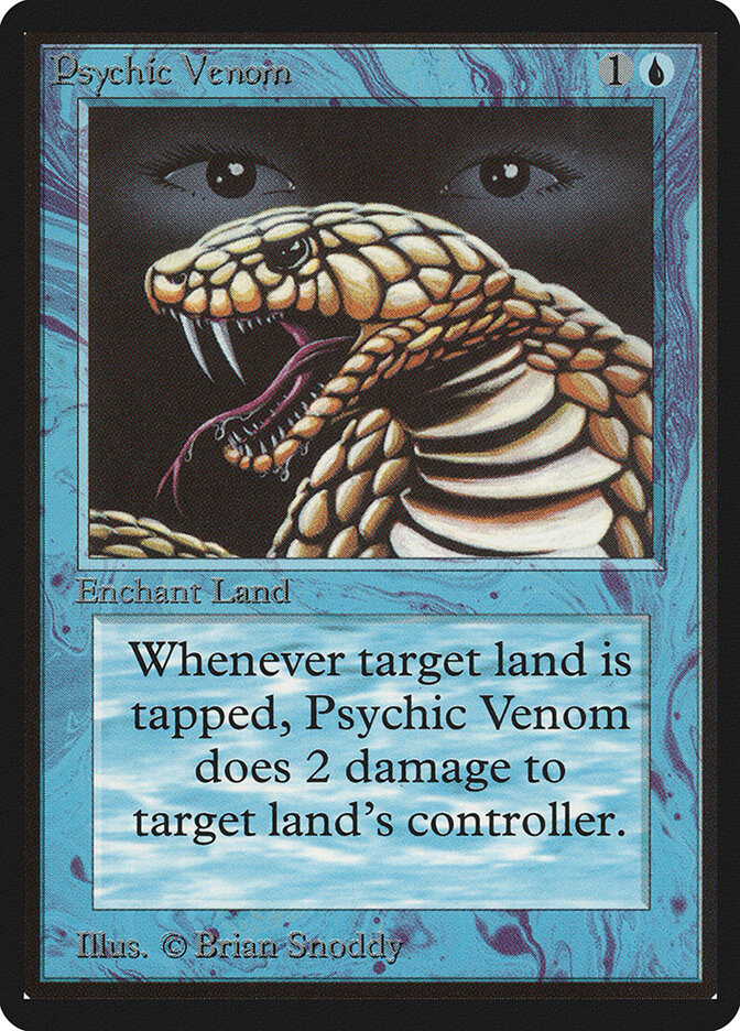 Psychic Venom card front