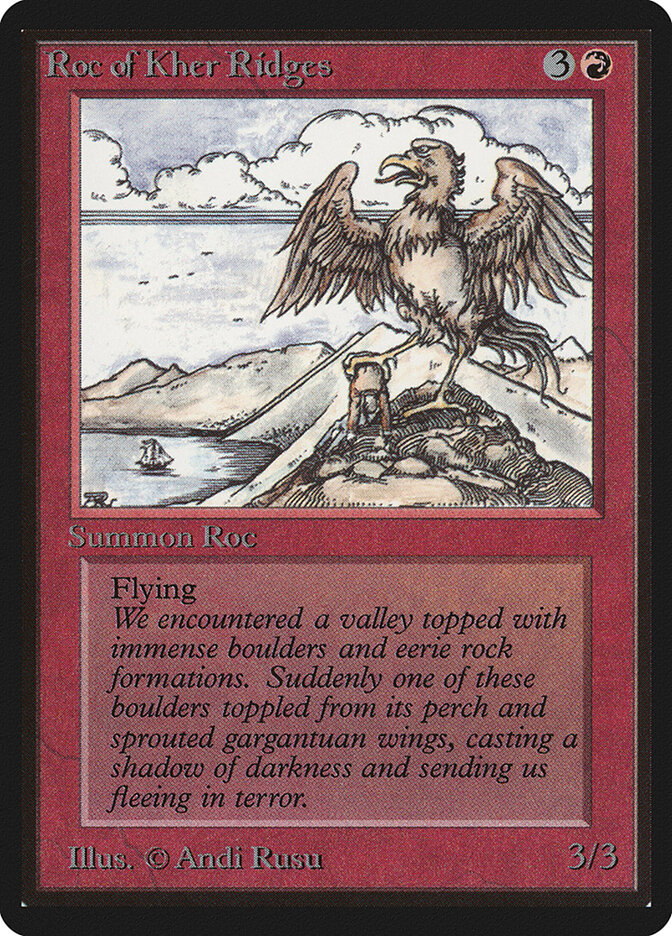Roc of Kher Ridges card front