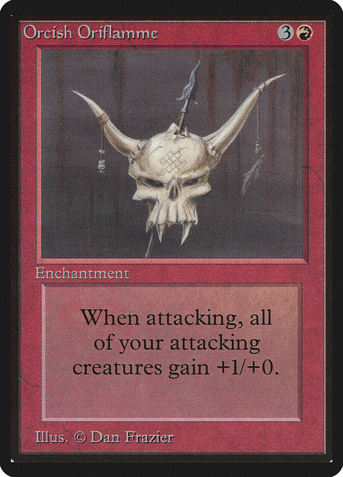 Orcish Oriflamme card front