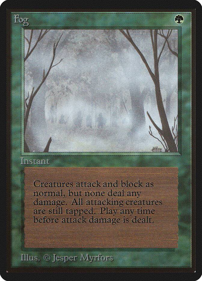 Fog card front