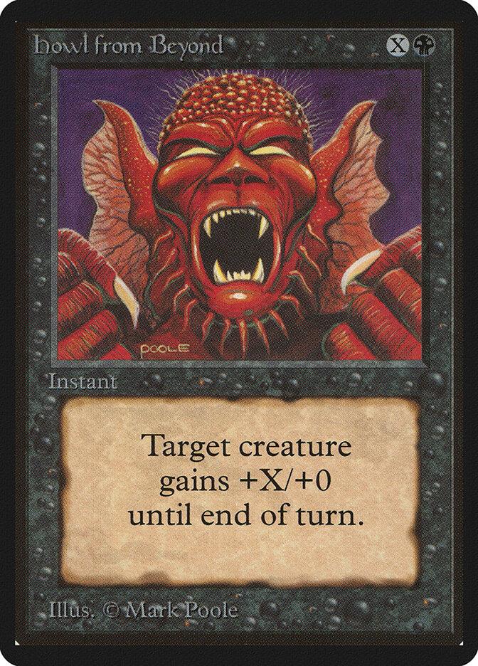 Howl from Beyond card front