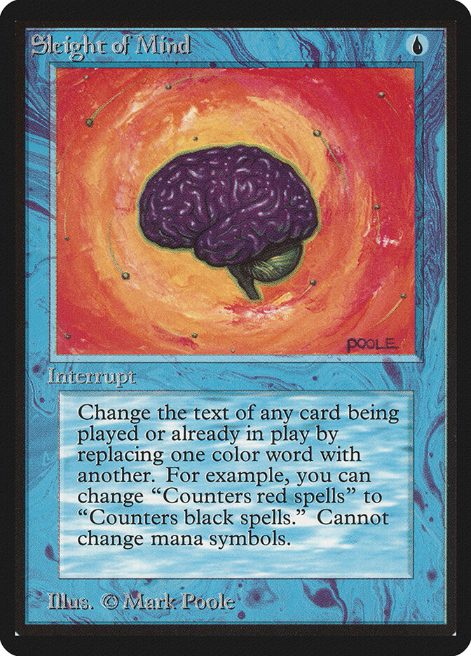 Sleight of Mind card front