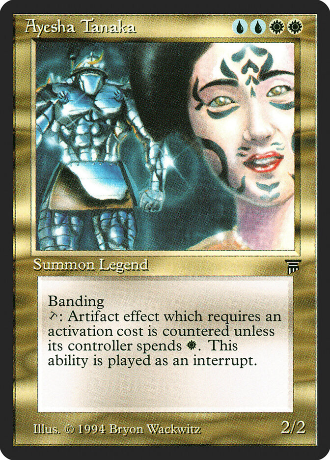 Ayesha Tanaka card front