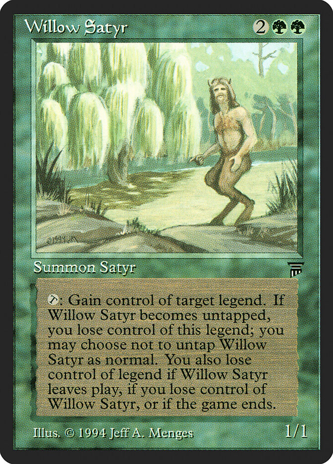 Willow Satyr card front
