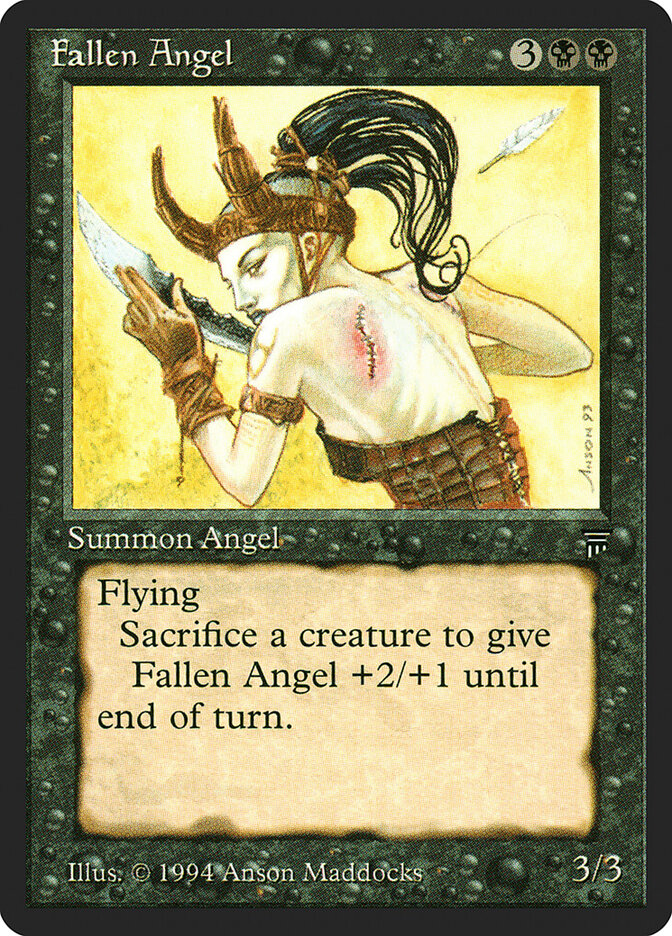 Fallen Angel card front
