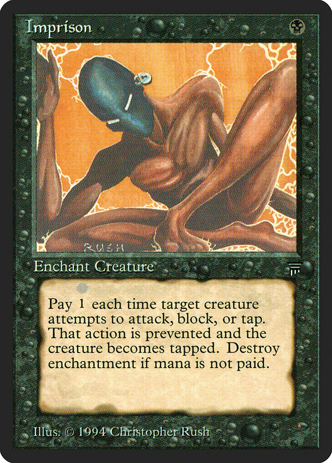 Imprison card front