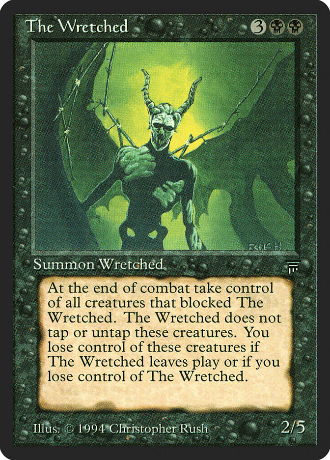 The Wretched card front