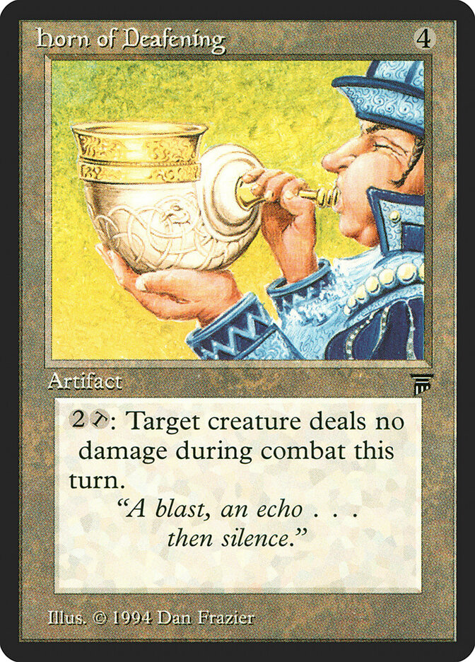 Horn of Deafening card front