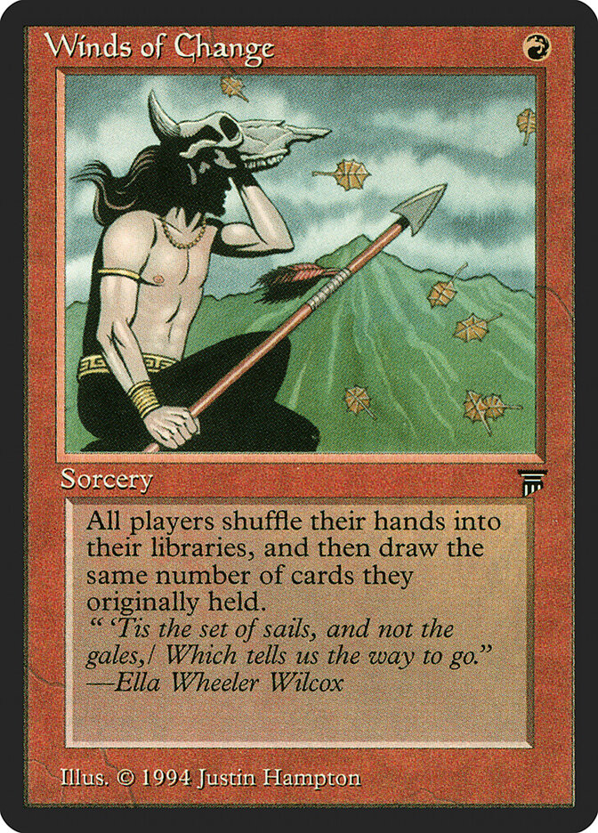 Winds of Change card front