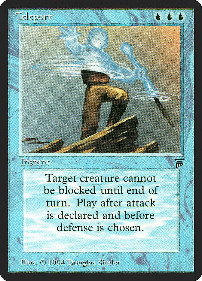Teleport card front