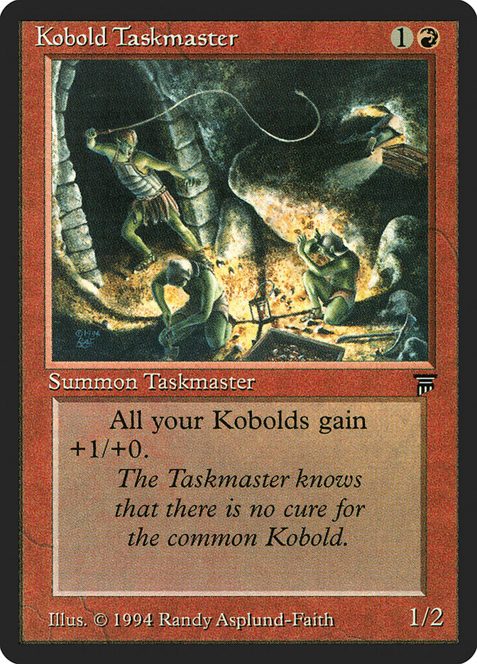 Kobold Taskmaster card front