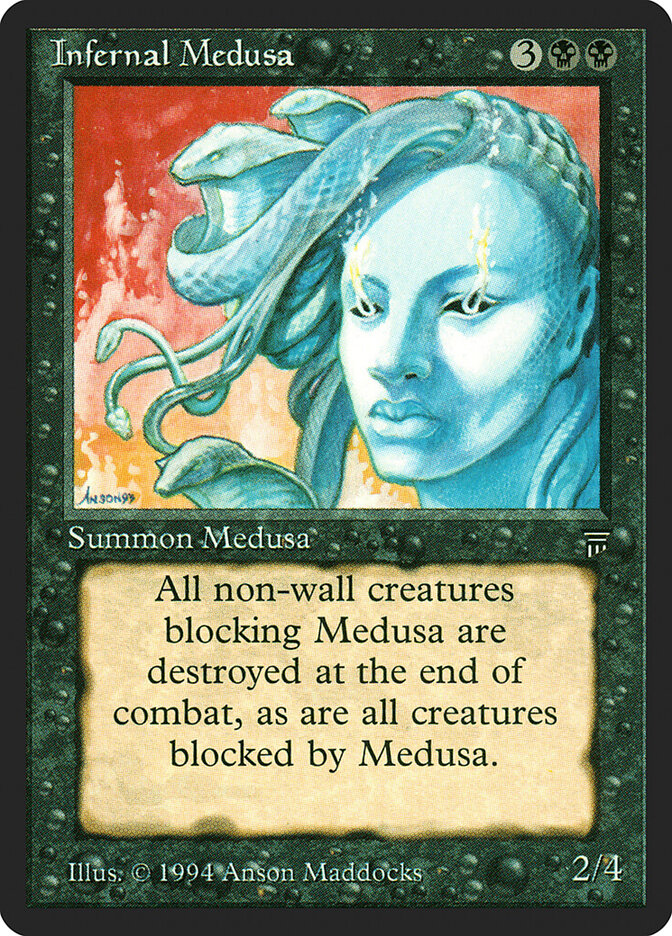 Infernal Medusa card front