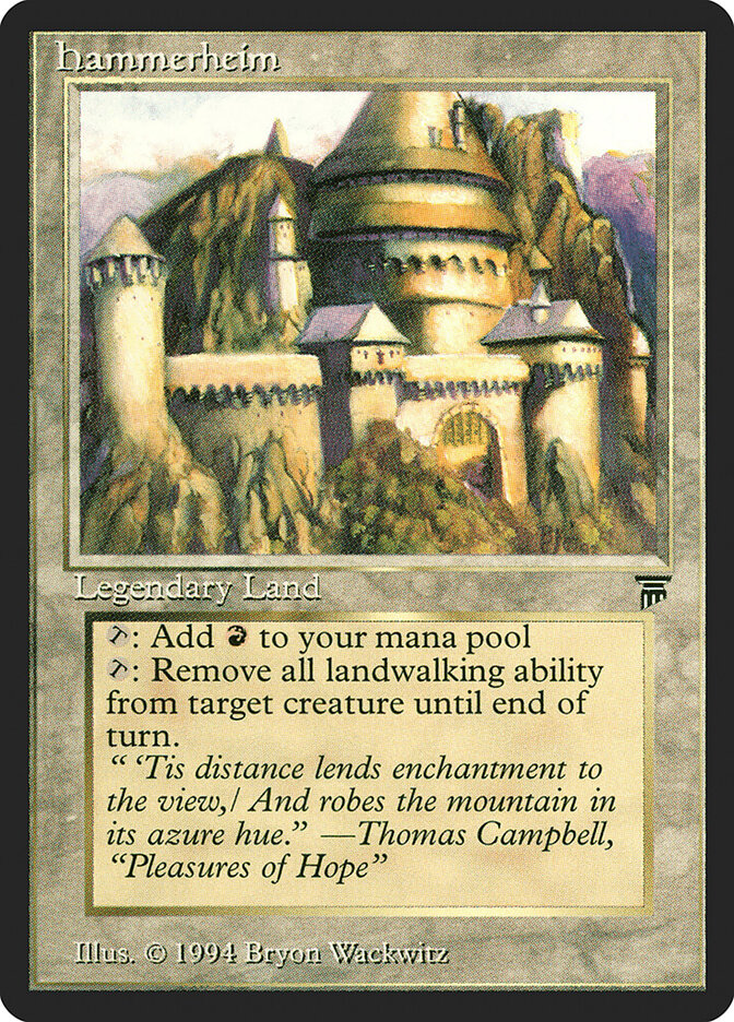 Hammerheim card front