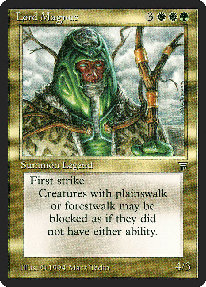 Lord Magnus card front
