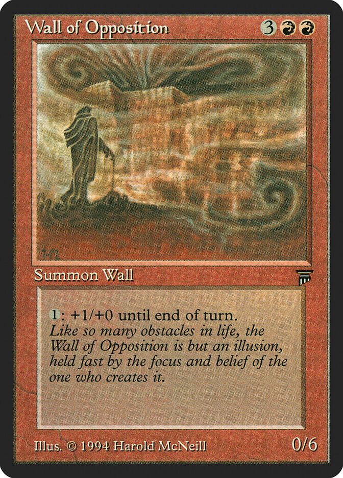 Wall of Opposition card front