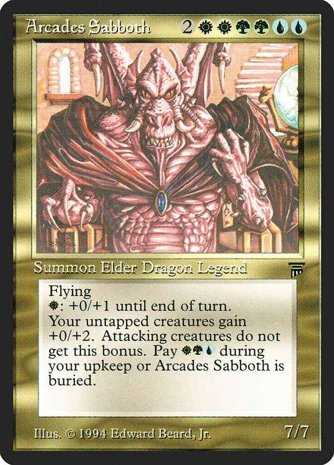 Arcades Sabboth card front