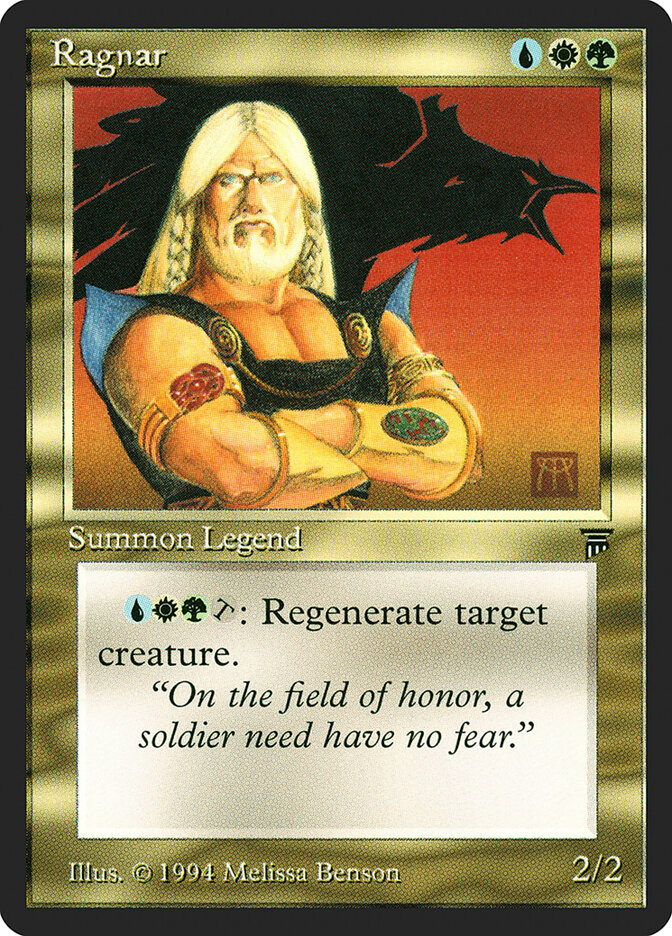 Ragnar card front