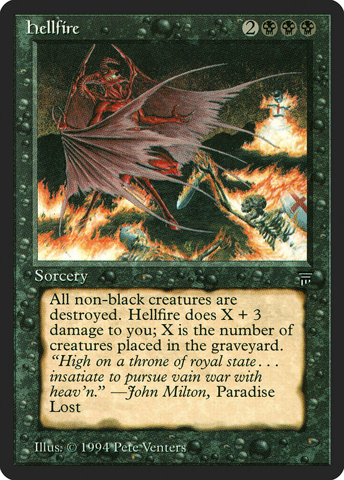Hellfire card front