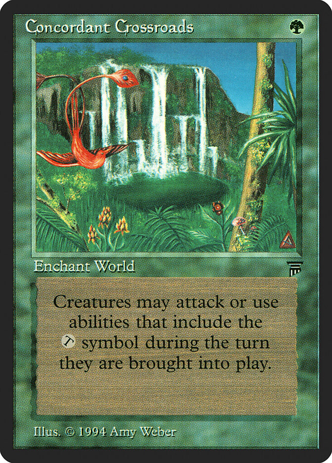 Concordant Crossroads card front