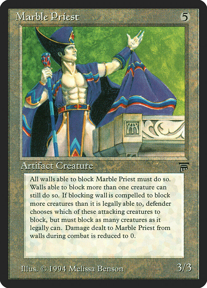 Marble Priest card front