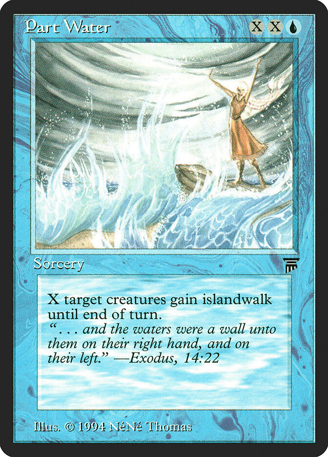 Part Water card front