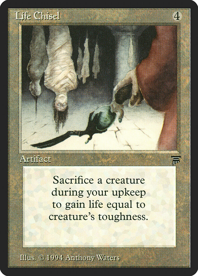 Life Chisel card front