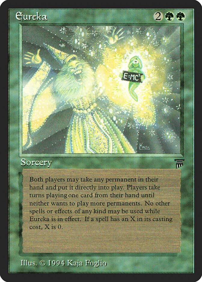 Eureka card front