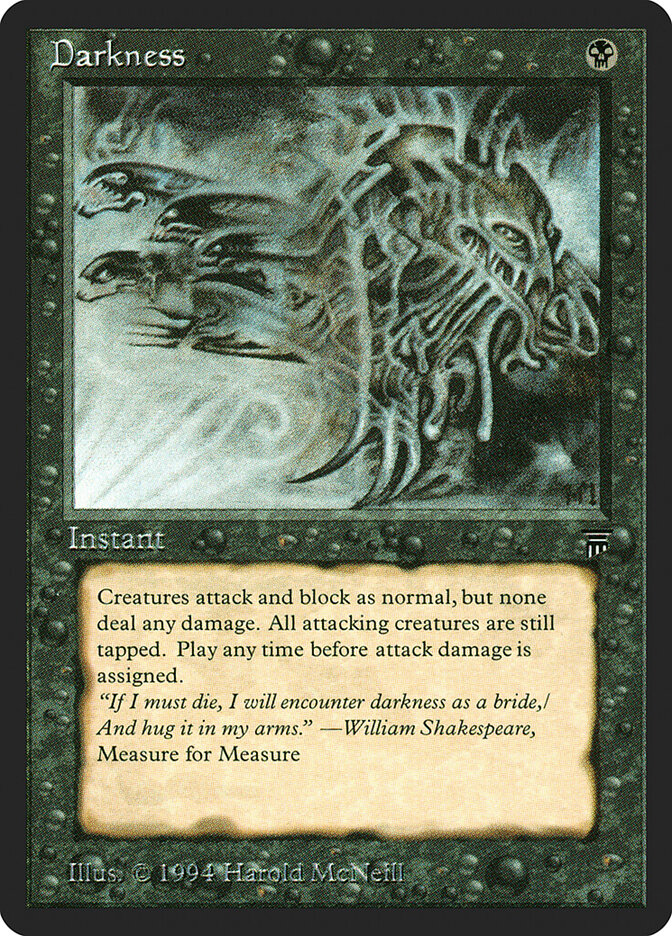 Darkness card front