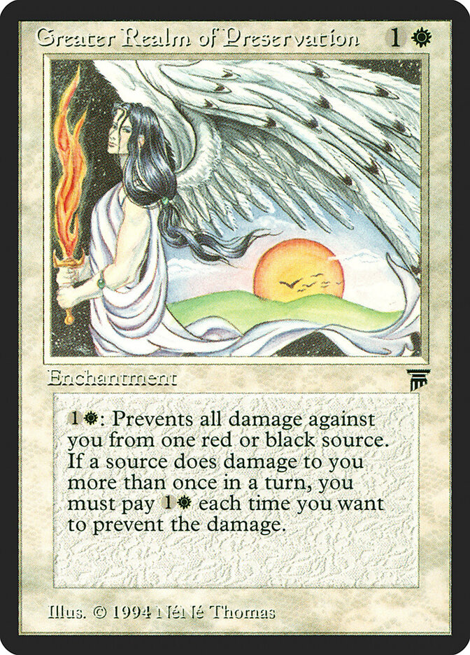 Greater Realm of Preservation card front