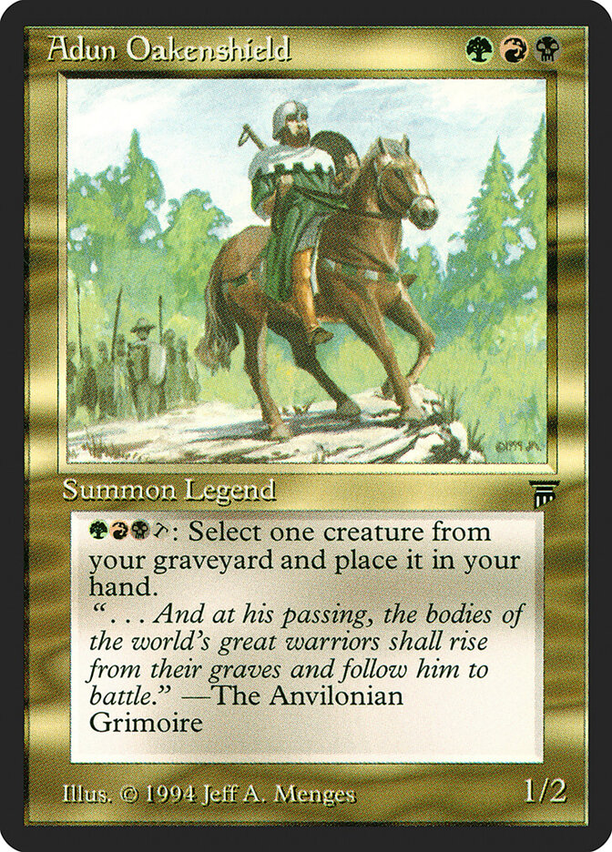 Adun Oakenshield card front