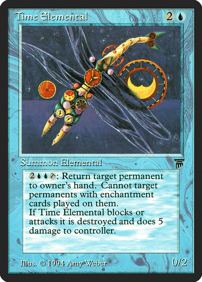 Time Elemental card front