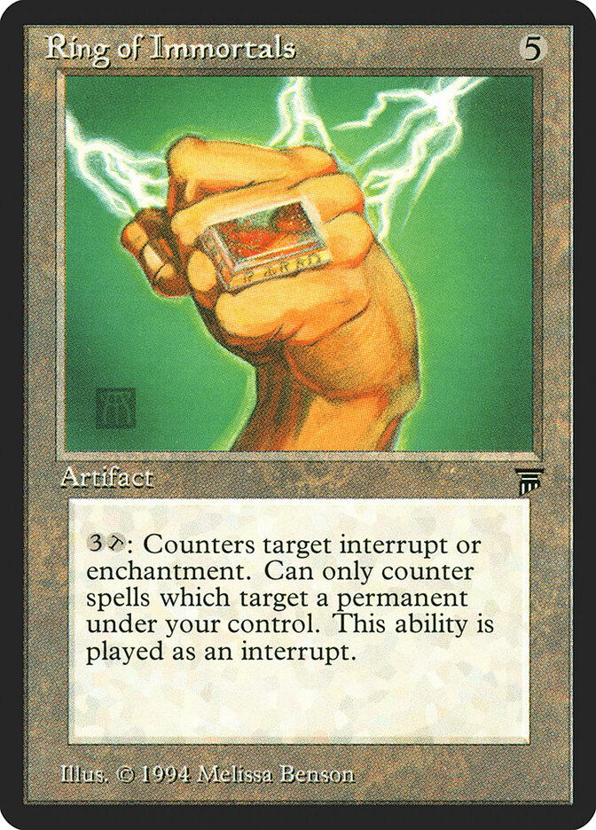 Ring of Immortals card front