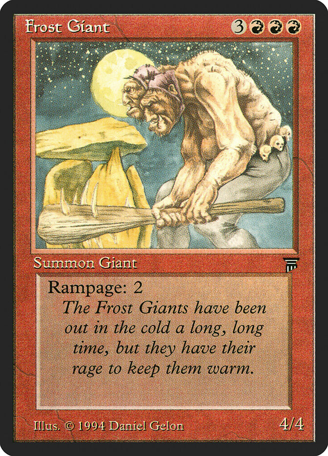 Frost Giant card front