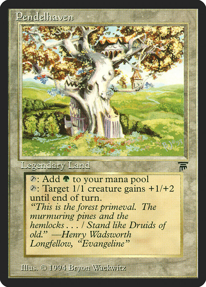 Pendelhaven card front
