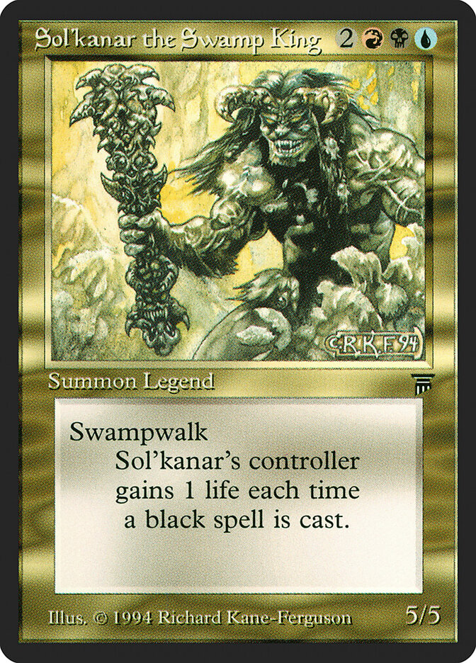 Sol'kanar the Swamp King card front
