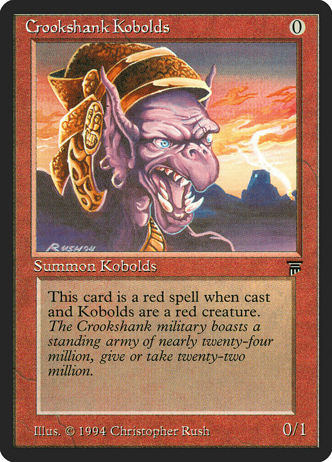 Crookshank Kobolds card front
