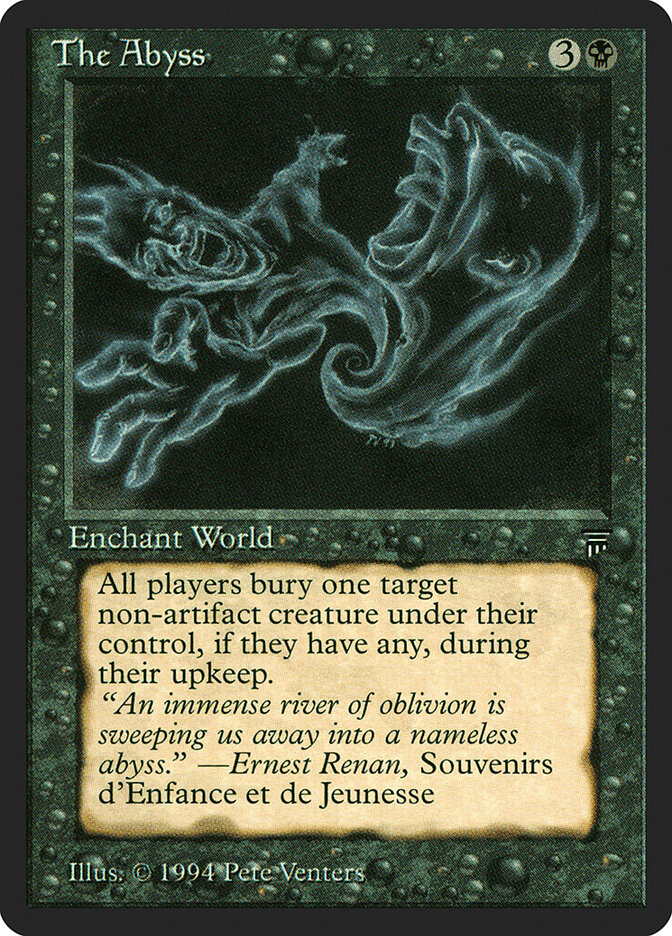 The Abyss card front