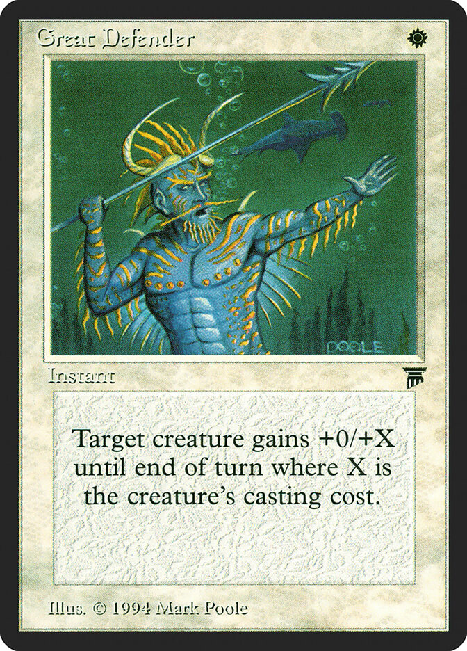 Great Defender card front