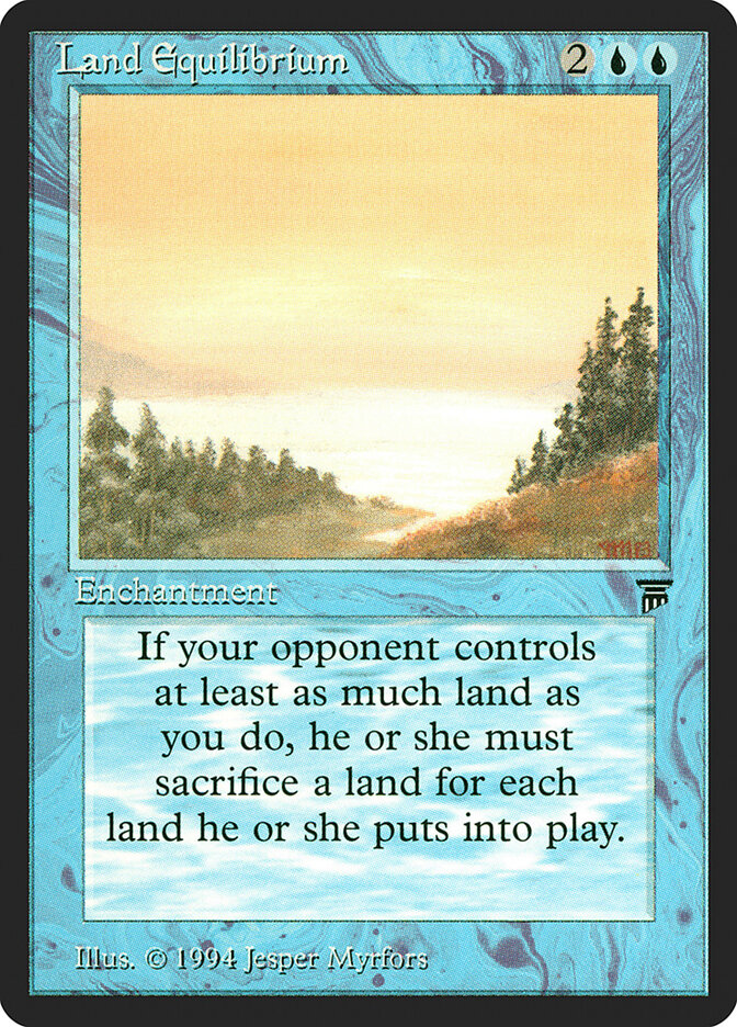 Land Equilibrium card front