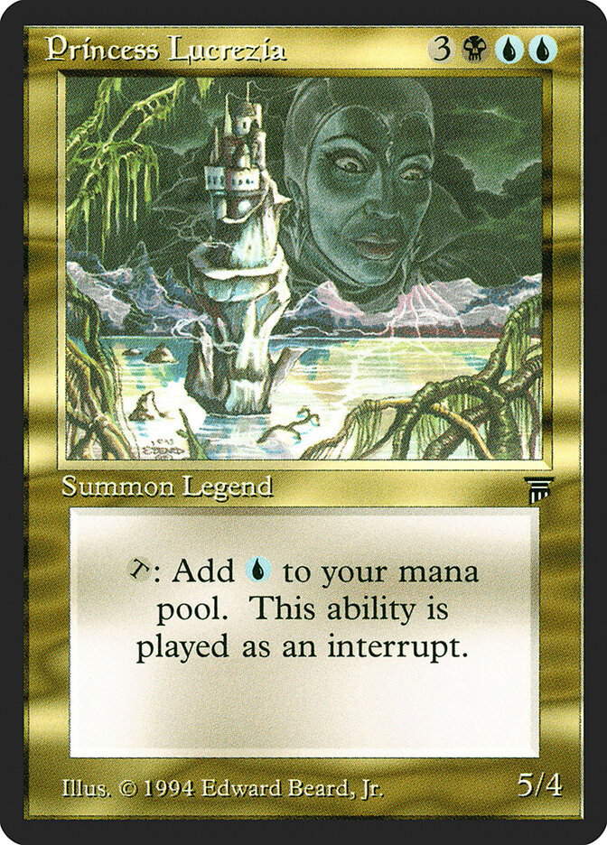 Princess Lucrezia card front
