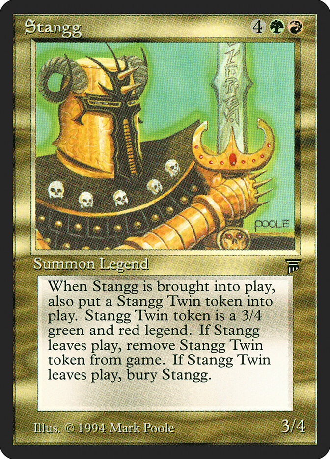Stangg card front
