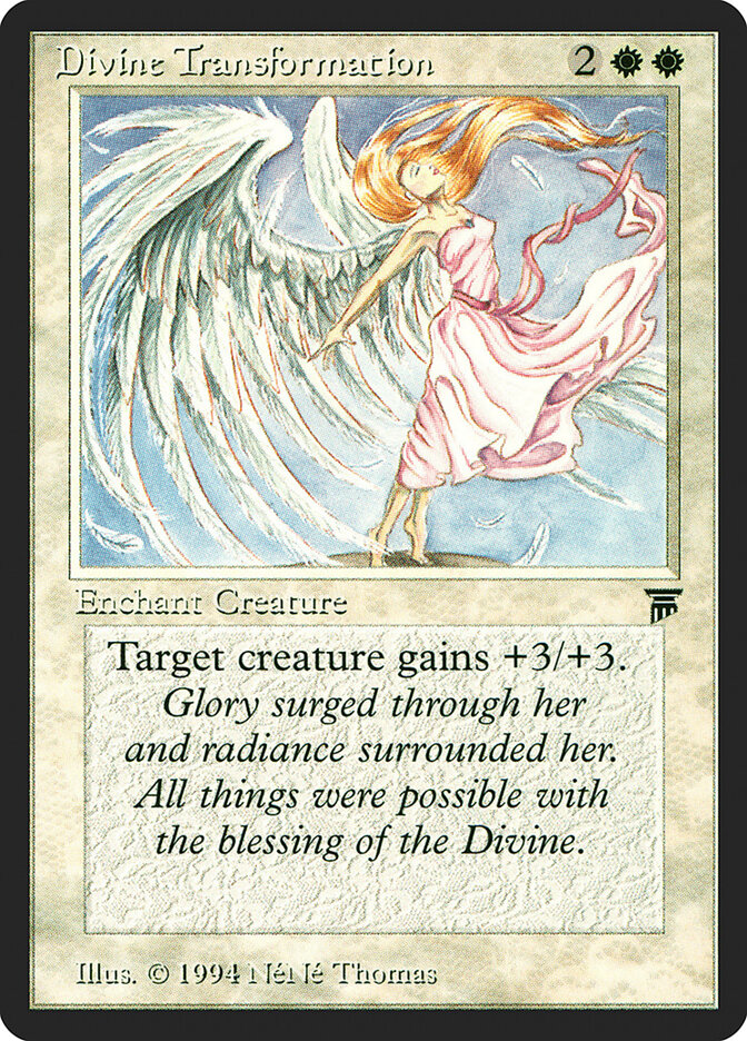 Divine Transformation card front