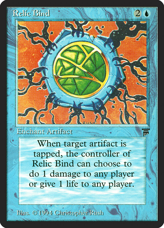 Relic Bind card front