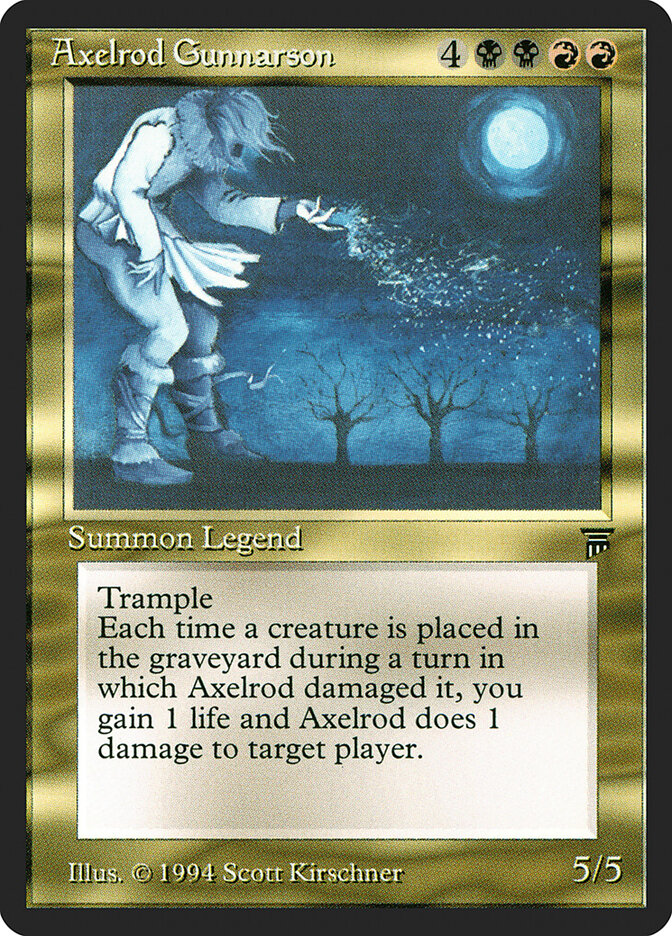 Axelrod Gunnarson card front