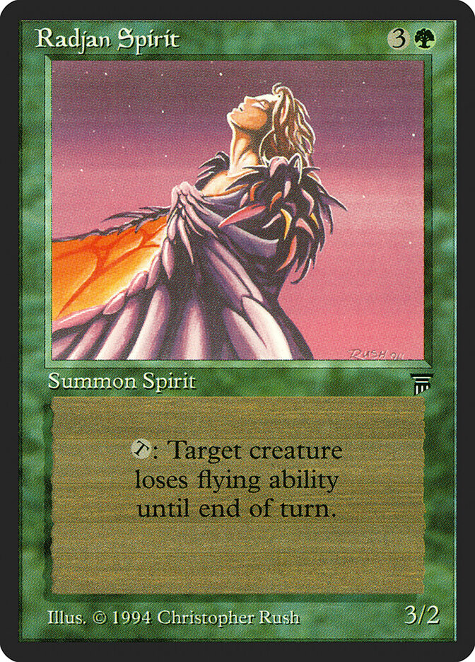 Radjan Spirit card front