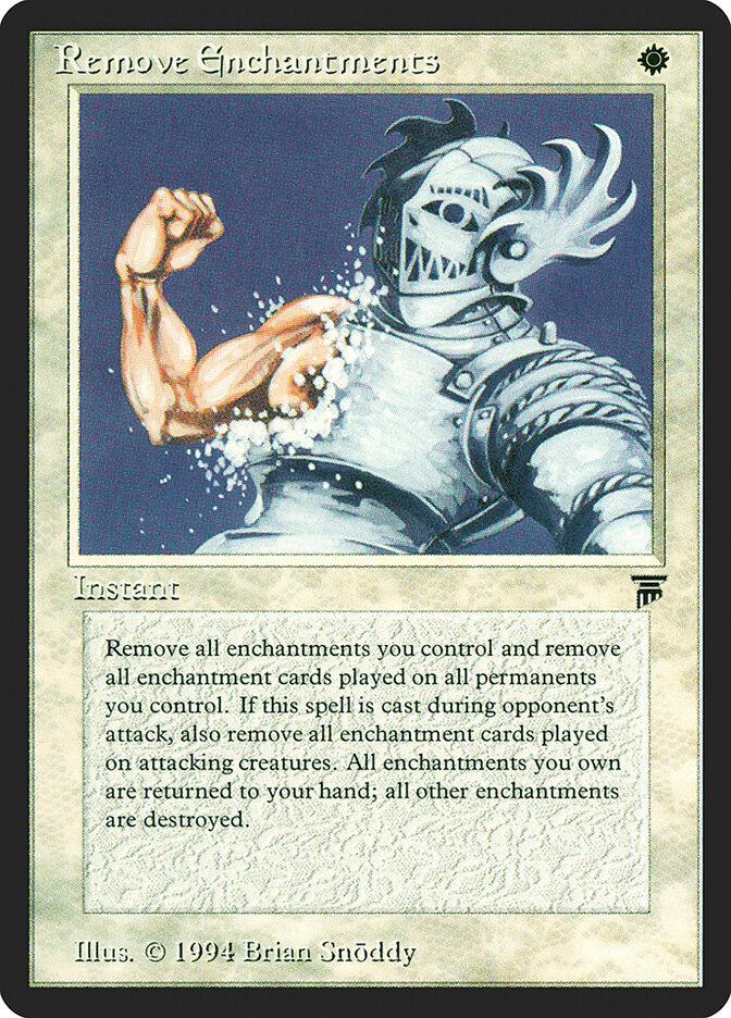 Remove Enchantments card front