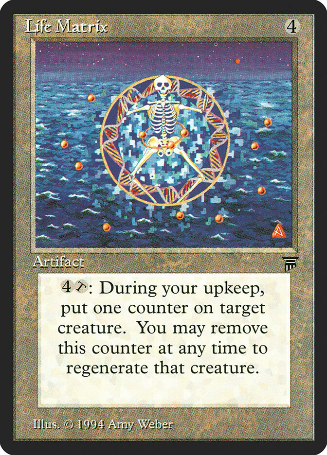 Life Matrix card front