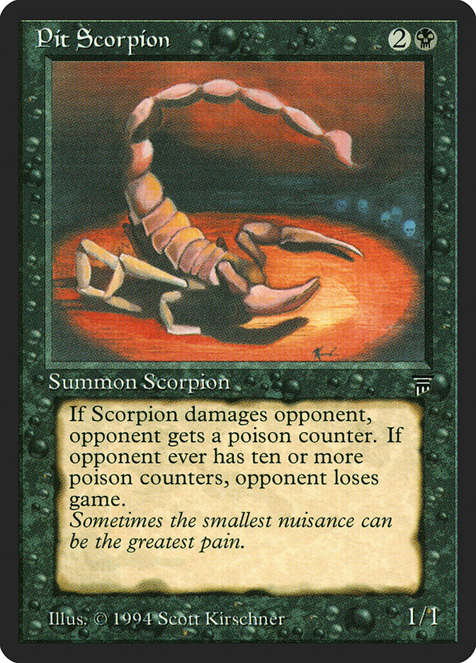Pit Scorpion card front